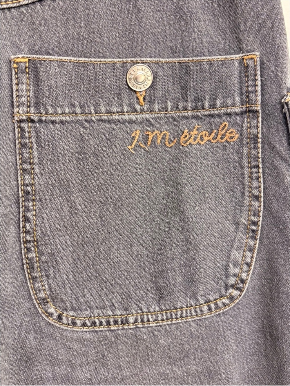 Isabel Marant Etoile Grey Neko Jeans - Picture 8 of 10